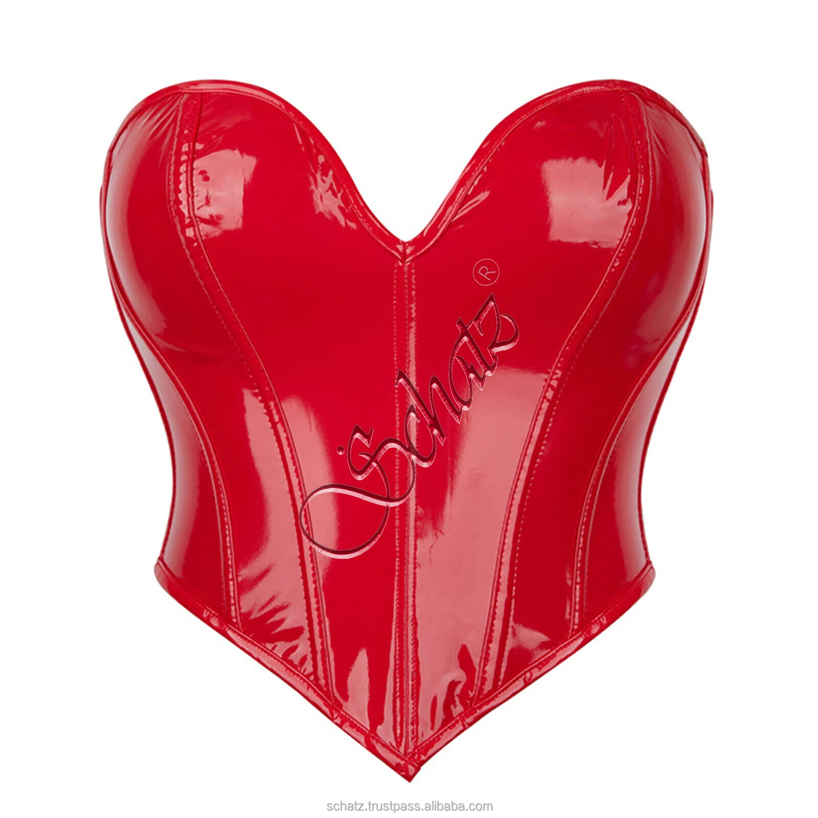 Новое поступление сексуальный корсет из искусственной кожи XS приталенный облегающий Клубная вечеринка латексный фетиш Модная стильная одежда лакированной
