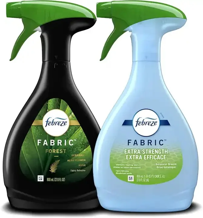 Спрей для освежения ткани Febreze устранения запаха сильного аромата леса и дополнительного 27 унц (2 упаковки)
