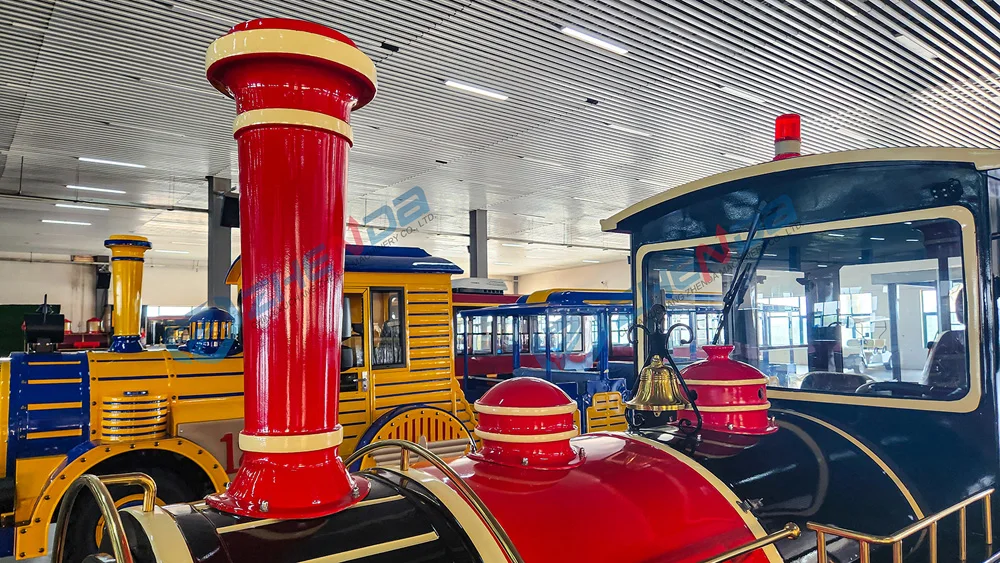 Classic best-selling small train / tourist attraction land trackless train for sale