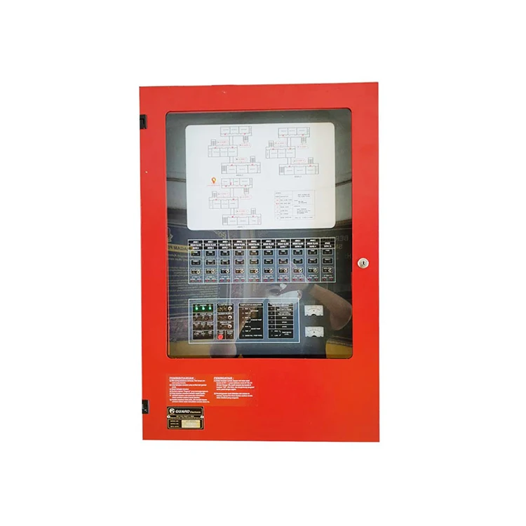 Good Condition 4 Zone to 48 Zone Customized Conventional Fire Alarm Panel come with Mimic Diagram Repeater
