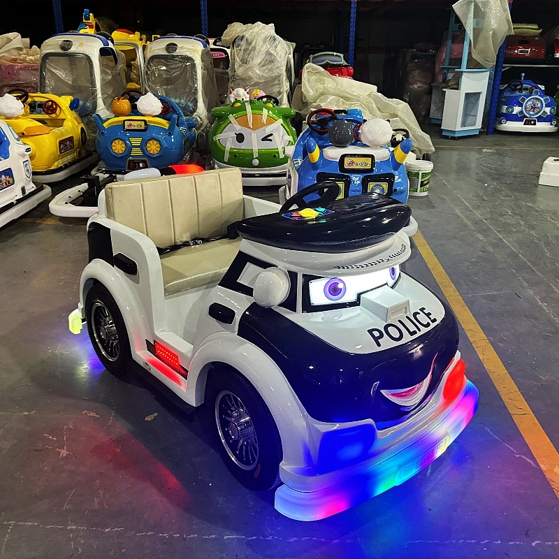 Best Service Light&Music Small Amusement Rides Kids Battery Bumper Car Traffic Driving Simulator For Park And Mall