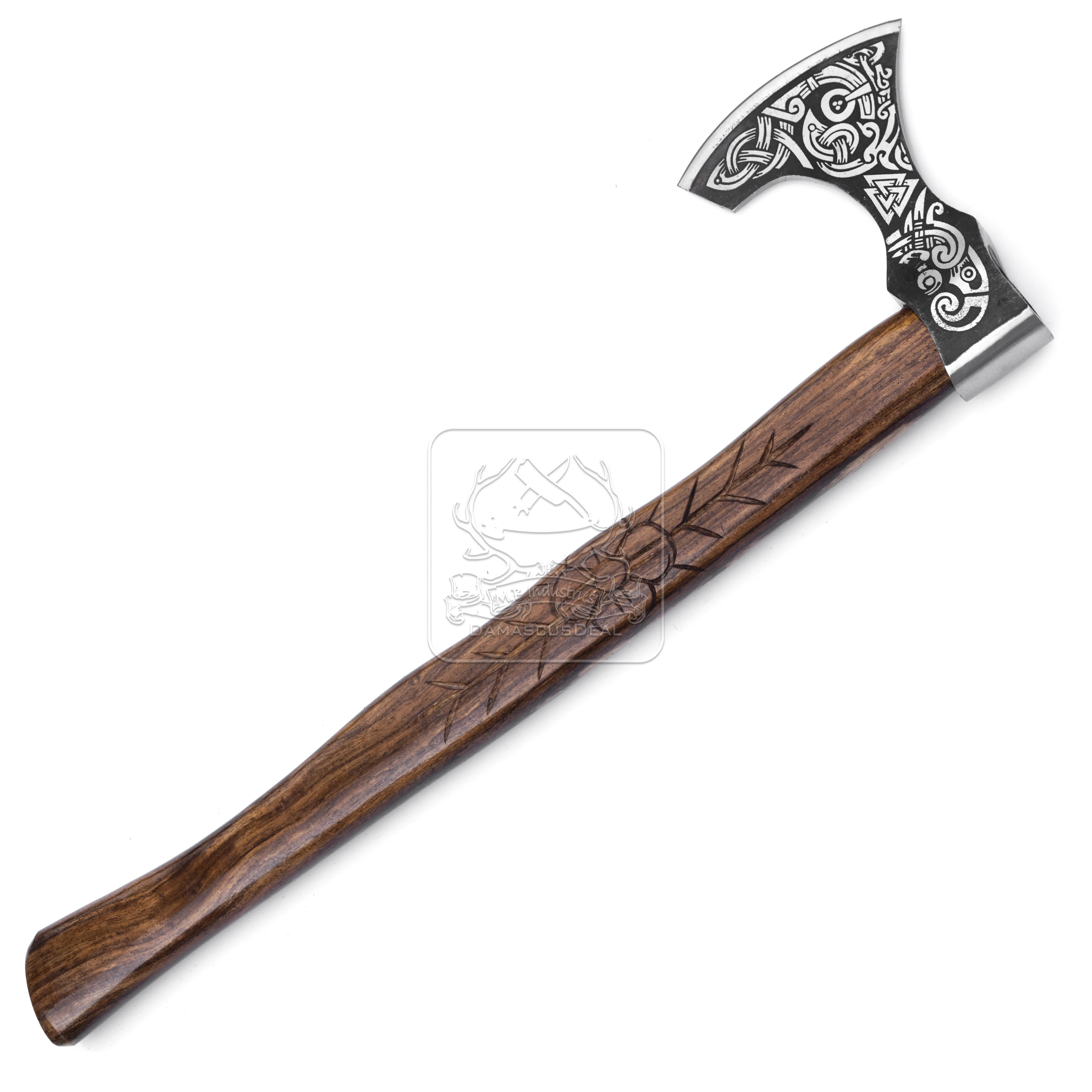 DD-VikingAxe-116 топор Viking Tomahawk ручной работы высококачественный стальной с деревянной ручкой бородатый Викинг оптом