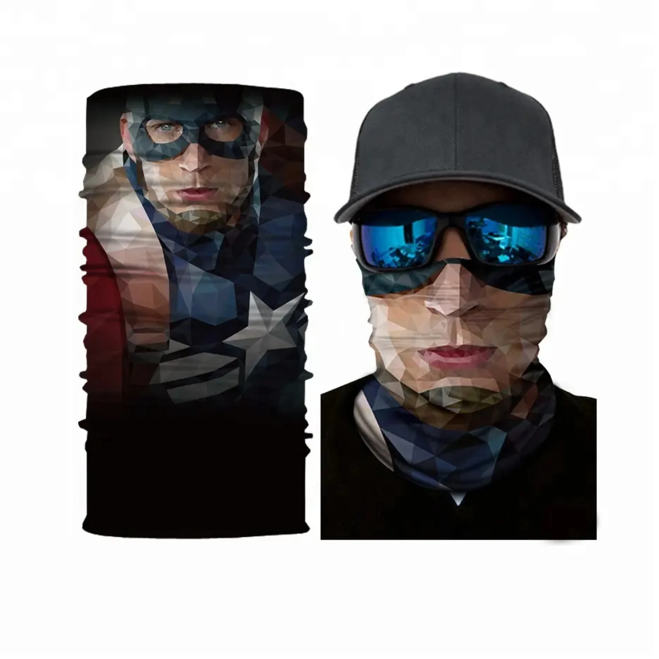 Soild Color Seamless Cycling Bandana Buffs Neck Gaiter Headband Fishing Hiking Outdoor Sport Balaclava Scarf Headwear Face Mask