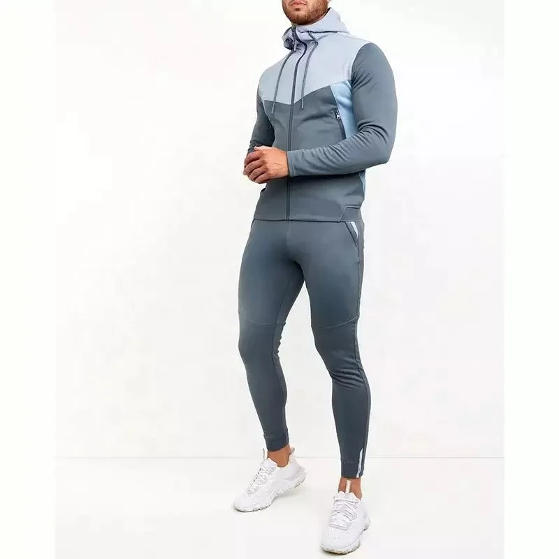 JAYCAN SPORTS Factory Direct Sale Jogger Suit Set Tracksuit Customized Jogging Sweat Suit Sport Wear Man