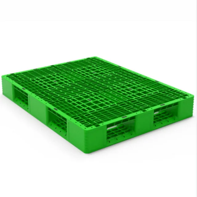 Used/New stacking 120x120 euro plastic palettes reversible/double side heavy duty plastic pallet with factory price