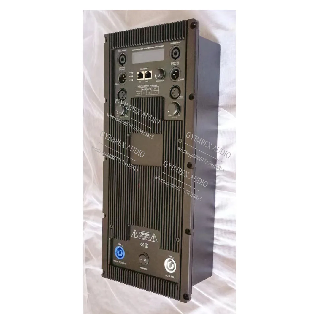 3 WAY 96kHz Class D Bi-AMP amplifier plate built in DSP 2000W + 2000W active speaker amplifier module FOR for speaker system