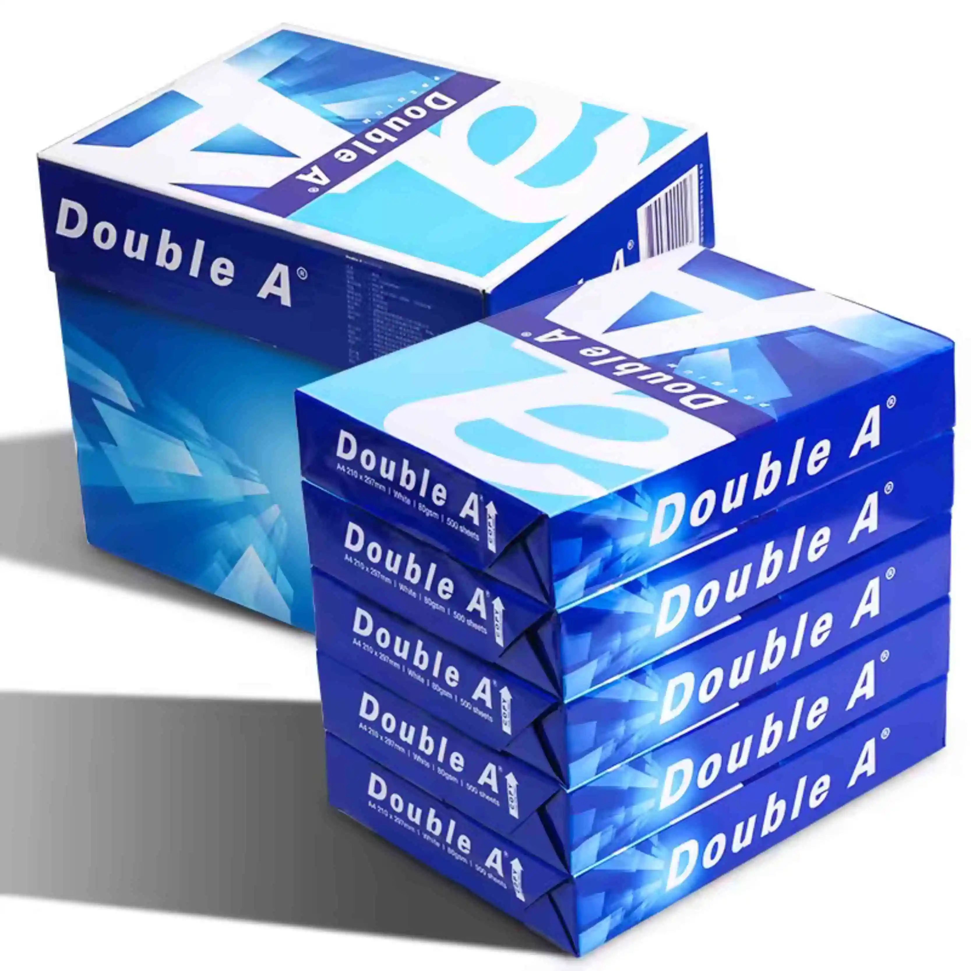 Double a A4 Ream Premium Quality Copy Paper 500 Sheets/Ream 5 Reams/Box