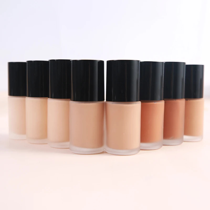 Custom Private Label Double Wear Cosmetics Dark skin Organic Vegan Matte New Cream Foundation