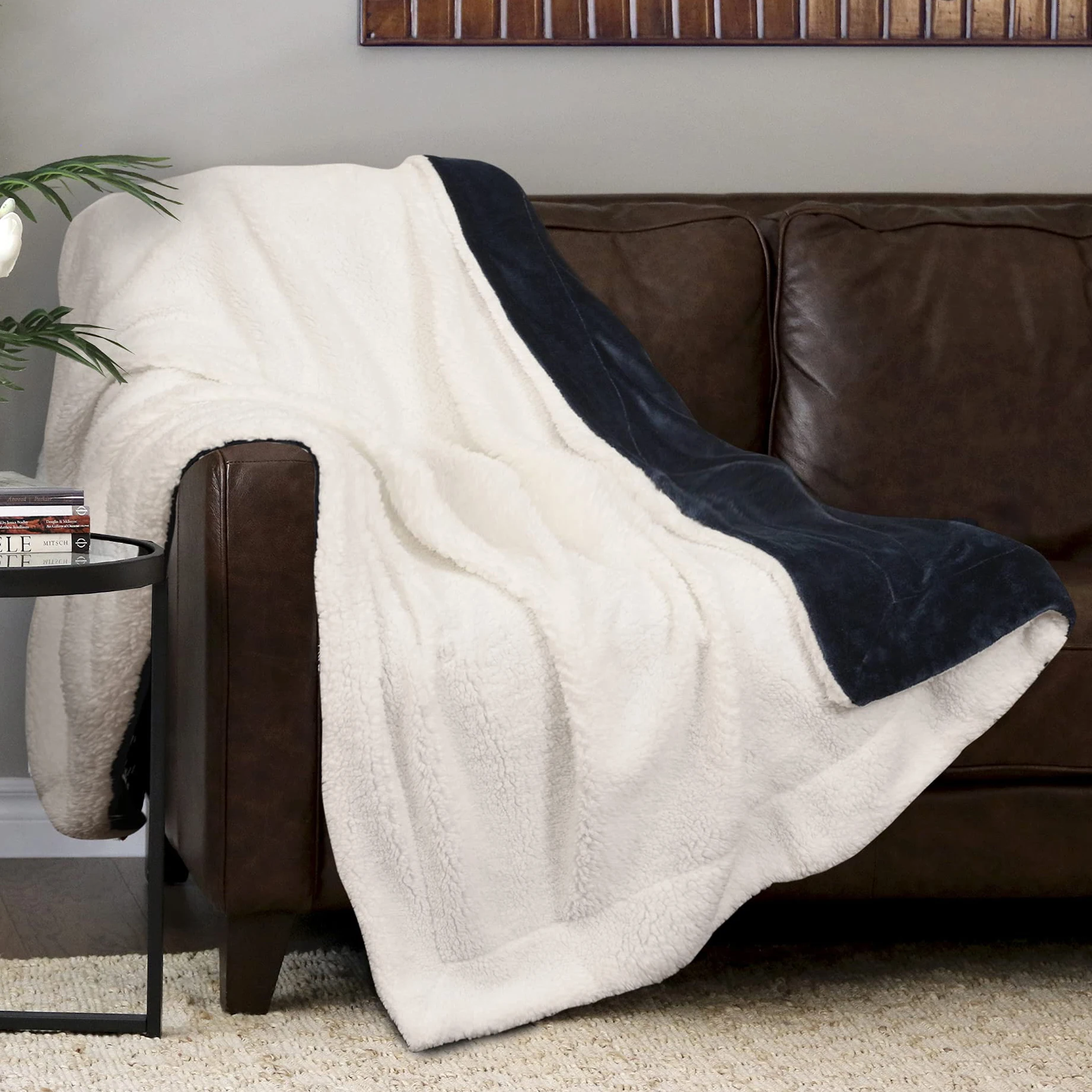 High Quality Plaid Flannel Fleece Sherpa Super Soft Warm Cozy 2 PLY Throw Blanket For Chilly Winter Suppliers