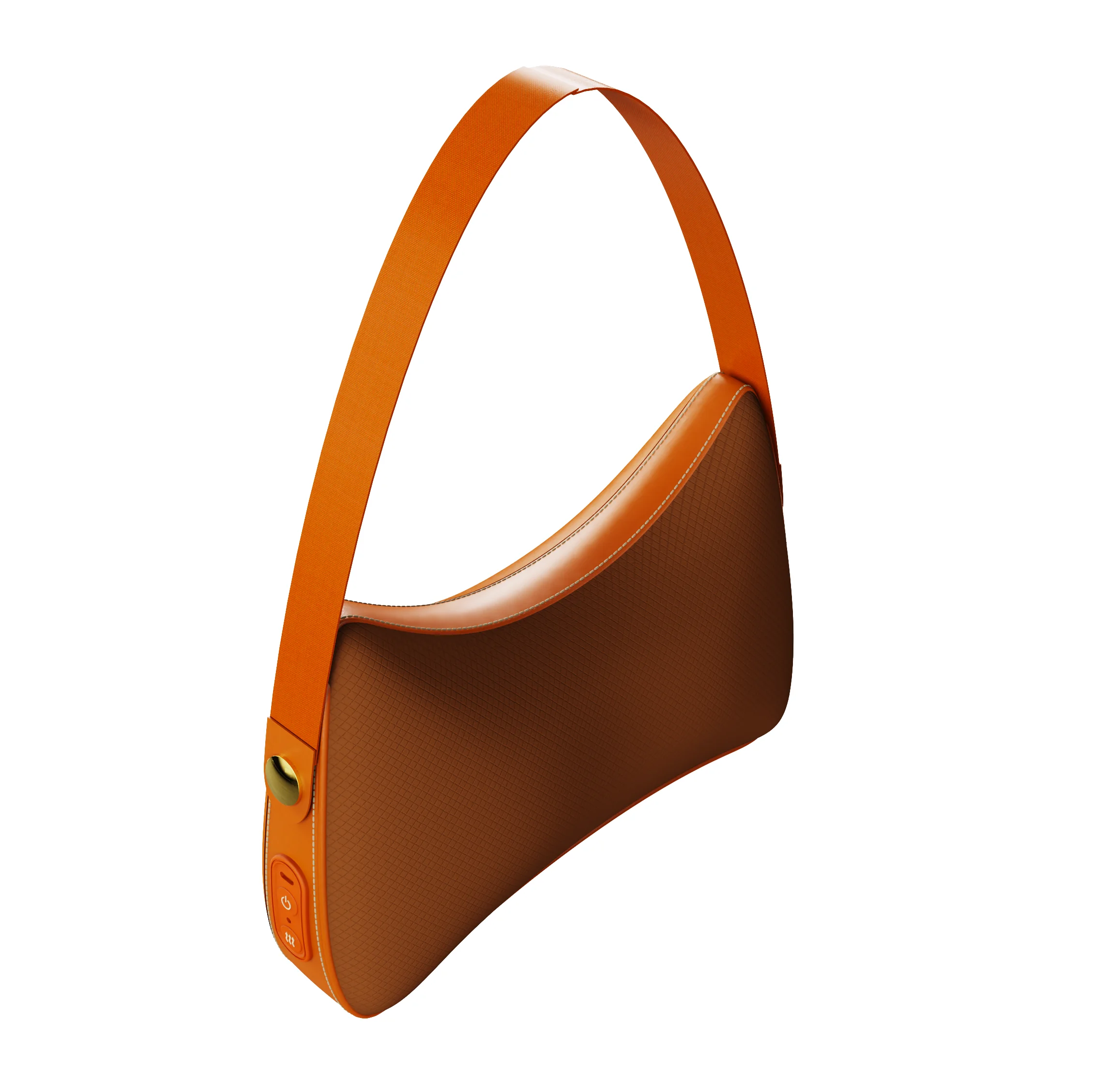 healthpal oem odm Rechargeable 3D Luxury Bag Design cervical therapy pillow cordless neck shoulder shiatsu massager pillow