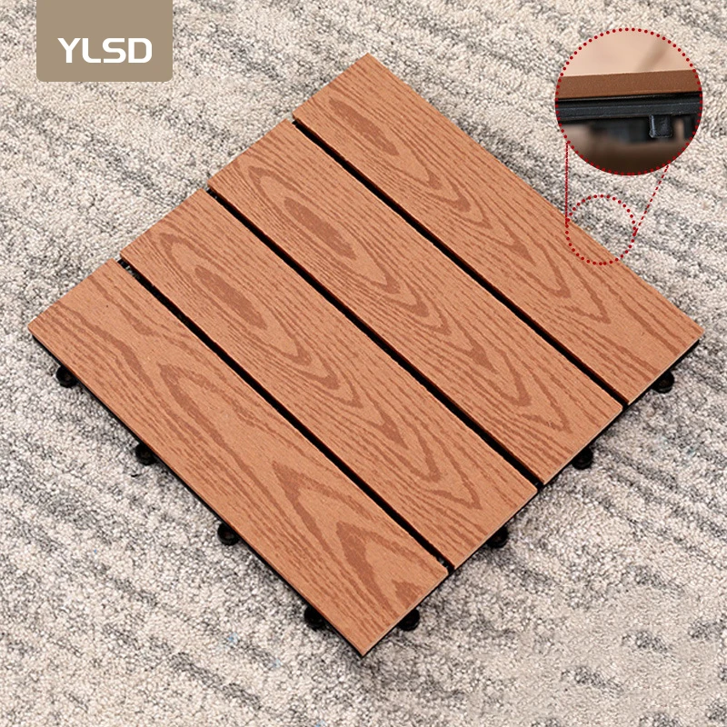 Diy Deck Tiles Wpc Outdoor Flooring cheap price wpc interlocking diy tile ecking 300 x 300 Wood Plastic Decking