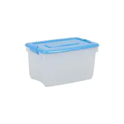 Space saving Colorful Creative Design Multipurpose Plastic Storage Box Container Storage box With Lid W265 x D300 x 465 mm