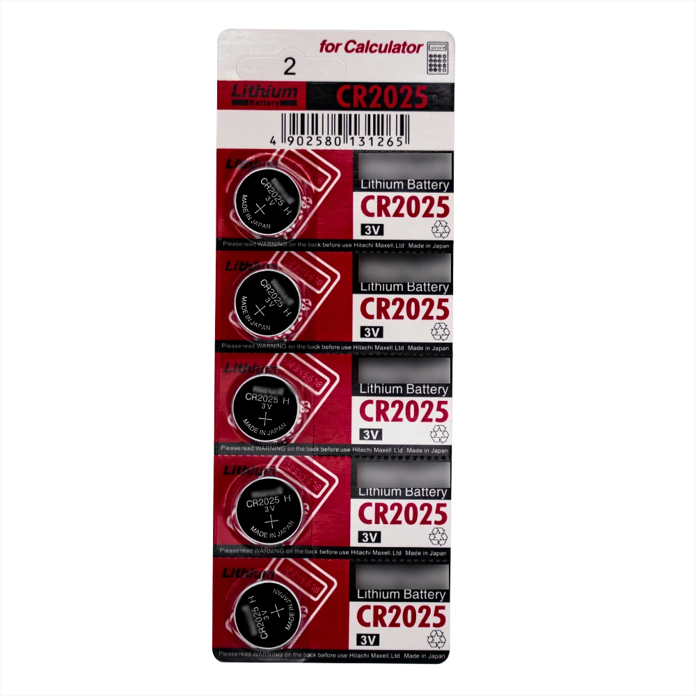 CR2025 3V  Button cell Battery For Smart devices motherboard