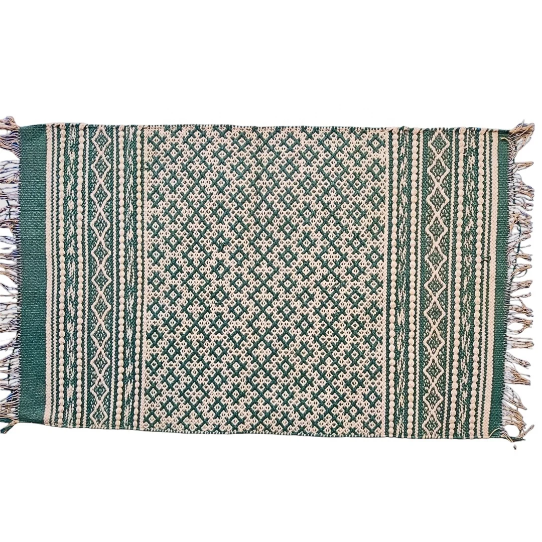 Handmade Kilim cotton Runner Rugs Flat Woven Indoor and Outdoor Home Decor for Bedroom Living Room Hallway bedroom runner rugs