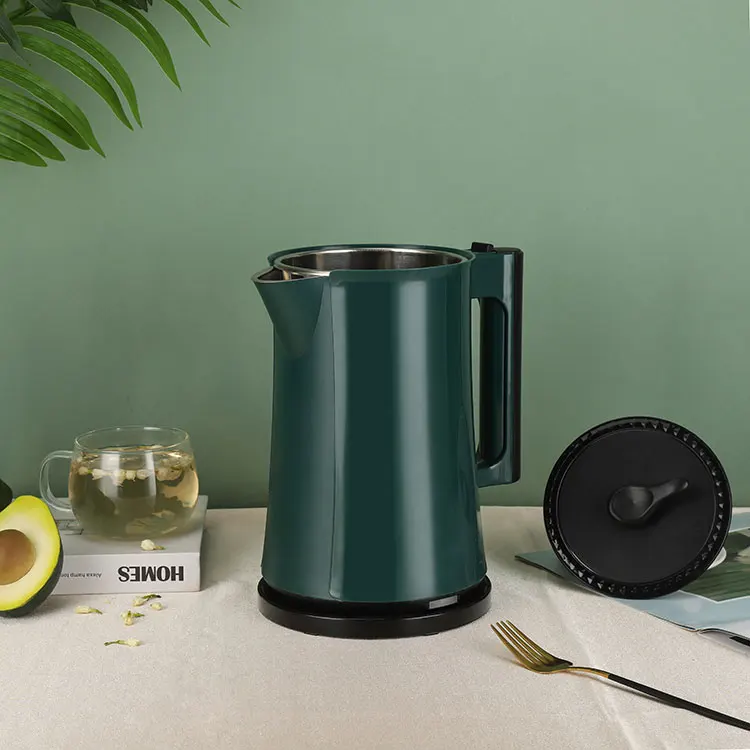 220V Travel Small Home Appliances Boiling Water Coffee Portable Thermos Electric Kettle Two Layer Hot Tea Water Heater