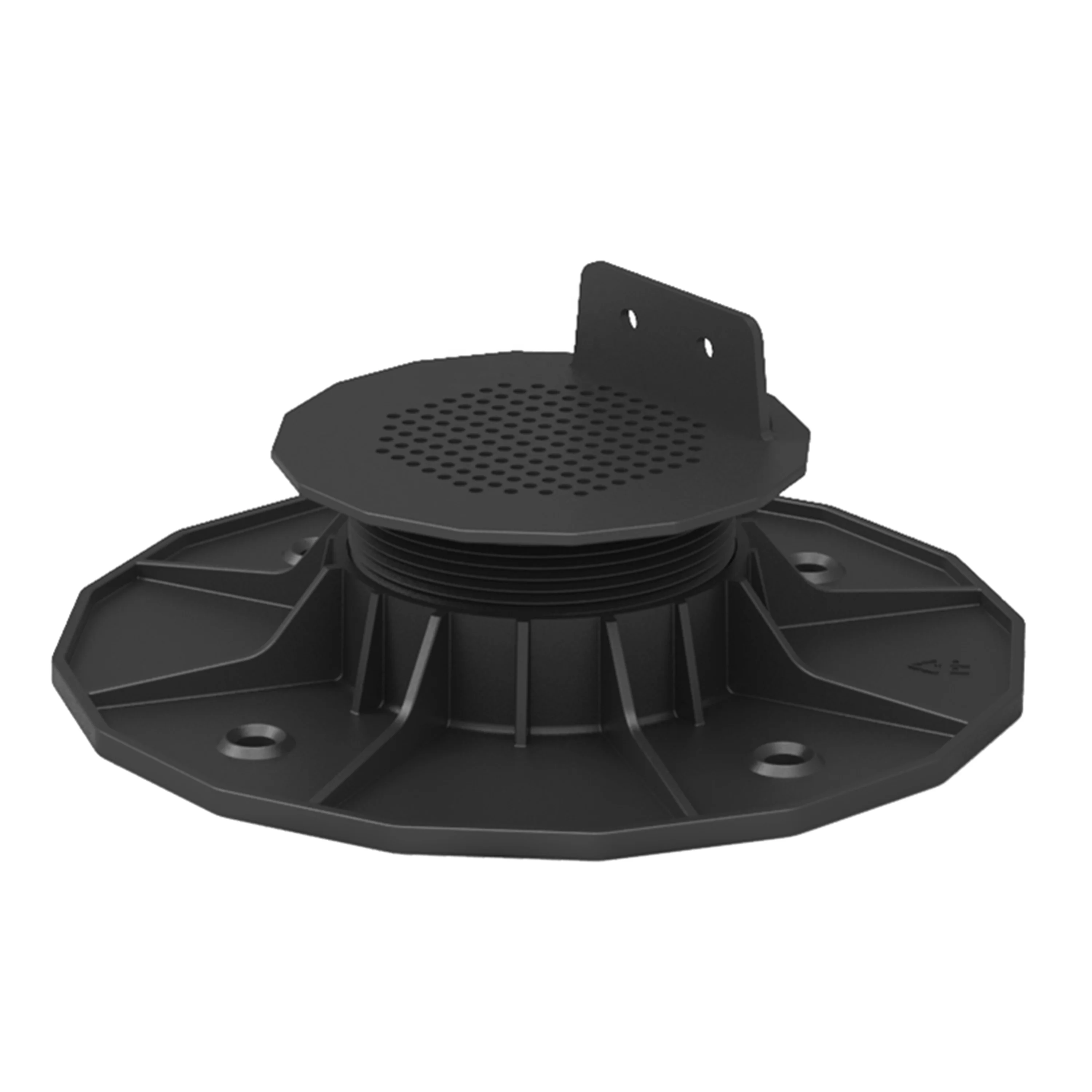 На рост от 80 до 130 мм тяжелая нагрузка WPC/деревянный настил поддержка балки повышение пьедесталы пластиковый кронштейн для ног XF-T604B