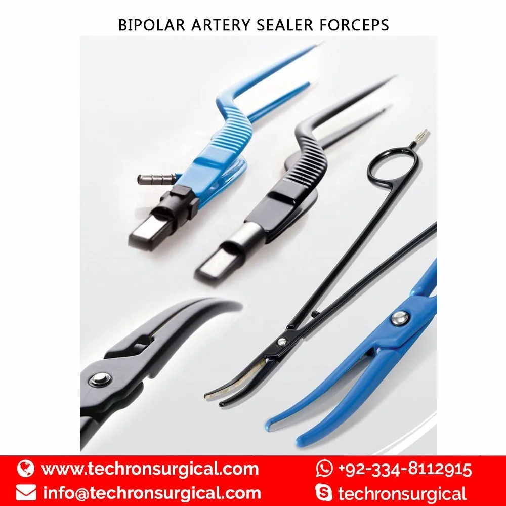 Electrosurgical Metzenbaum Bipolar Scissors Curved