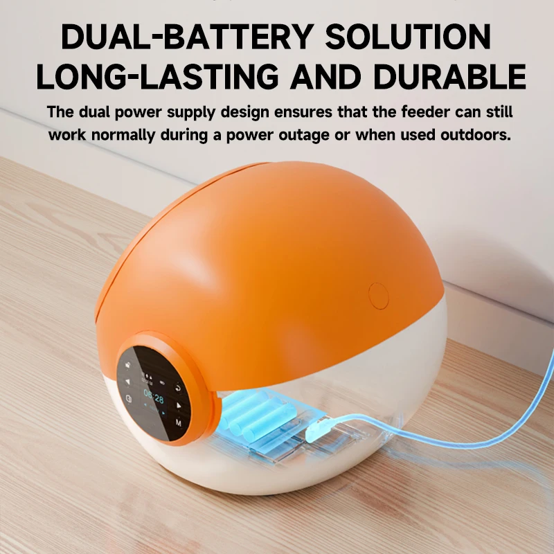 Chip recognition sensor feeder cat food pet cat timed and quantitative voice call smart sensor feeder