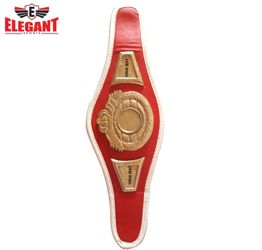 Promotional mini Boxing championship Belt Custom Logo Martial Art/MMA Boxing Championship Metal Plates Belt By Elegant Sports