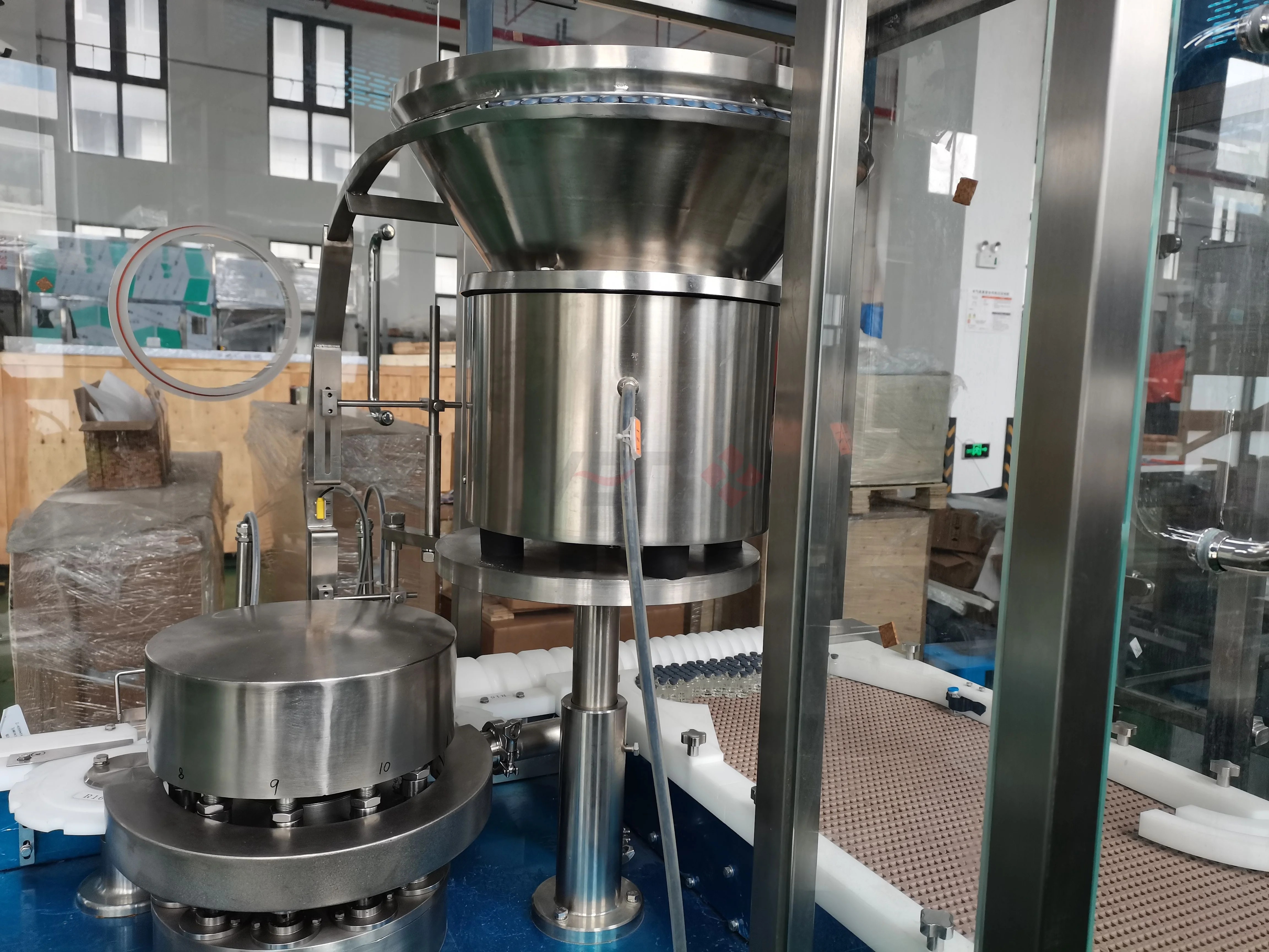 Powder Dosing Machine Vial Dosage System Vial Filling and Sealing Production Equipment with CE and ISO