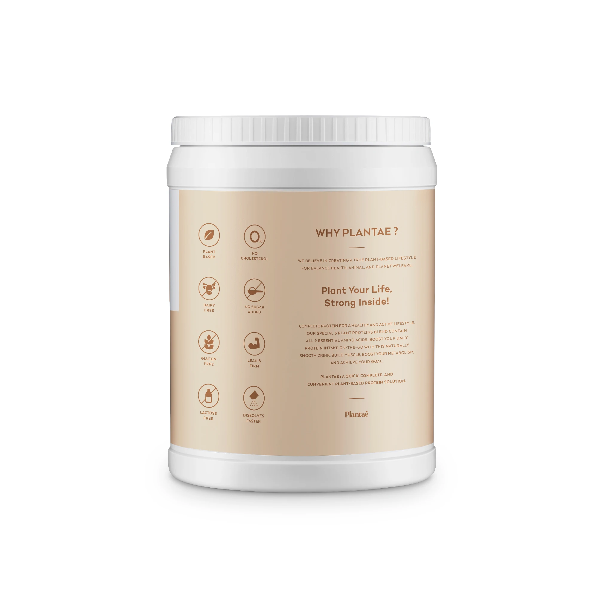 Новинка! Рекомендованный полный растительный белок BCAA без вкуса лучший продавец продукт для здоровья из Таиланда порошок с высоким содержанием белка 800