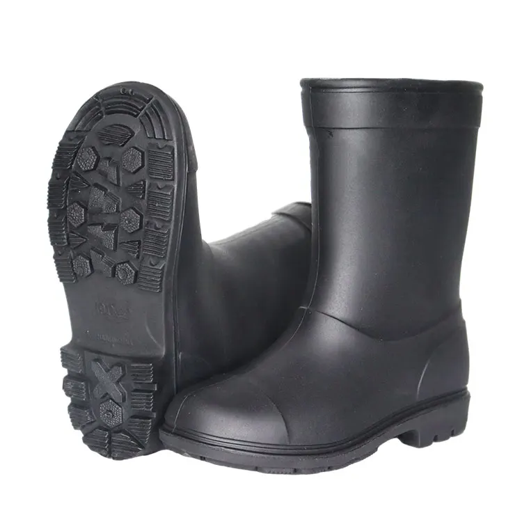 Cheap Fashion Design Fashionable Solid Sport Anti Slip Kid Outdoor Colorful Anti-Static Rubber Boots For Men