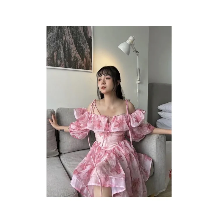 Summer Dress High Quality Sustainable For Women Clothing Beautiful Design Customized Color Vietnam Manufacturer