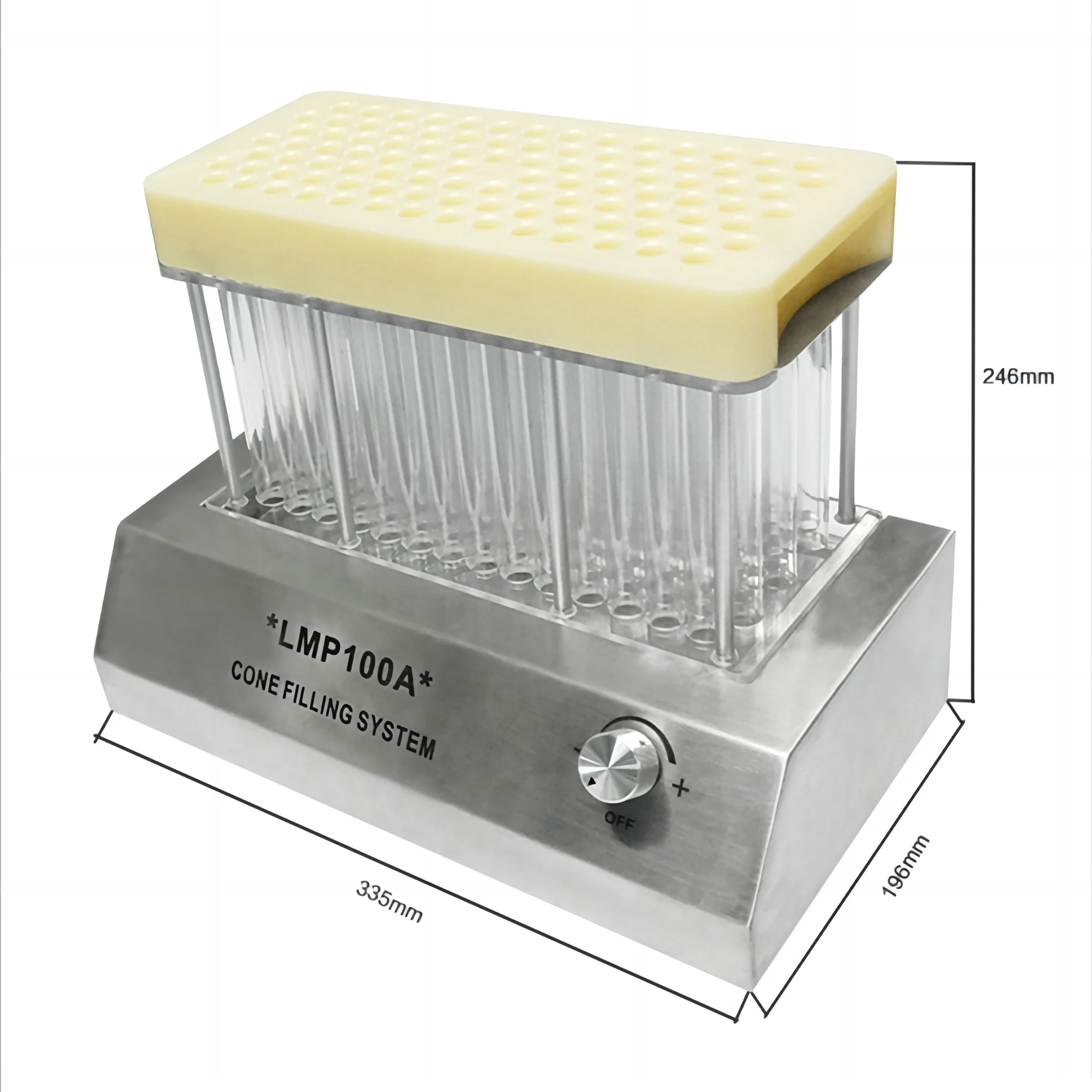 Pre Semi-Automatic Roll Roller Cone Filling Machine For 109mm/84mm/98mm King Size Slim 1 1/4 Cone Filler