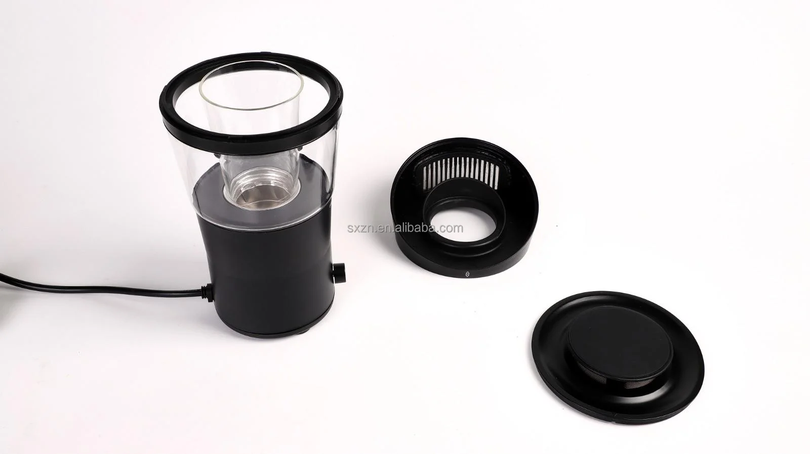 Coffee Roaster, Automatic Hot Air Coffee Roaster with Led Display and Visual Window, 110V/220V Electric Coffee Bean Roaster Mach