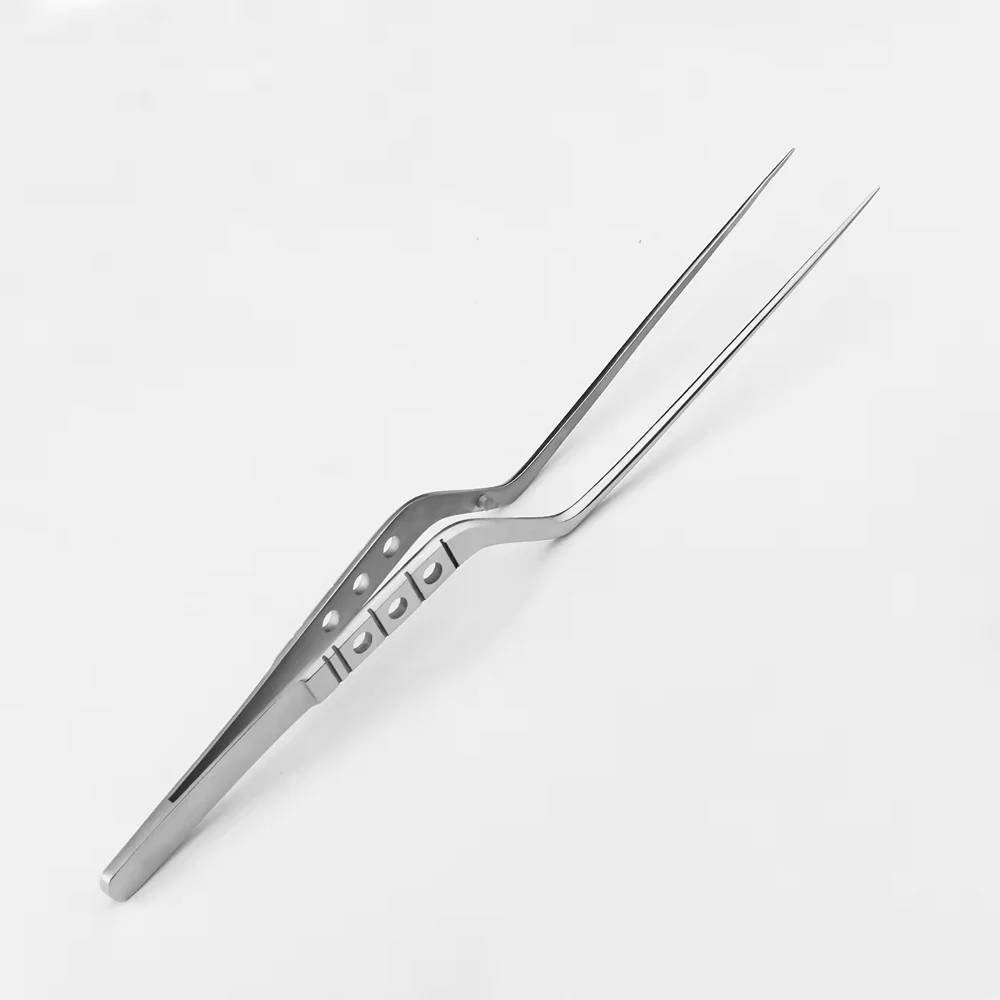 High Quality 9-Inch Stainless Steel Surgical Forceps Manual Clamp Top Manufacture Promotional Design