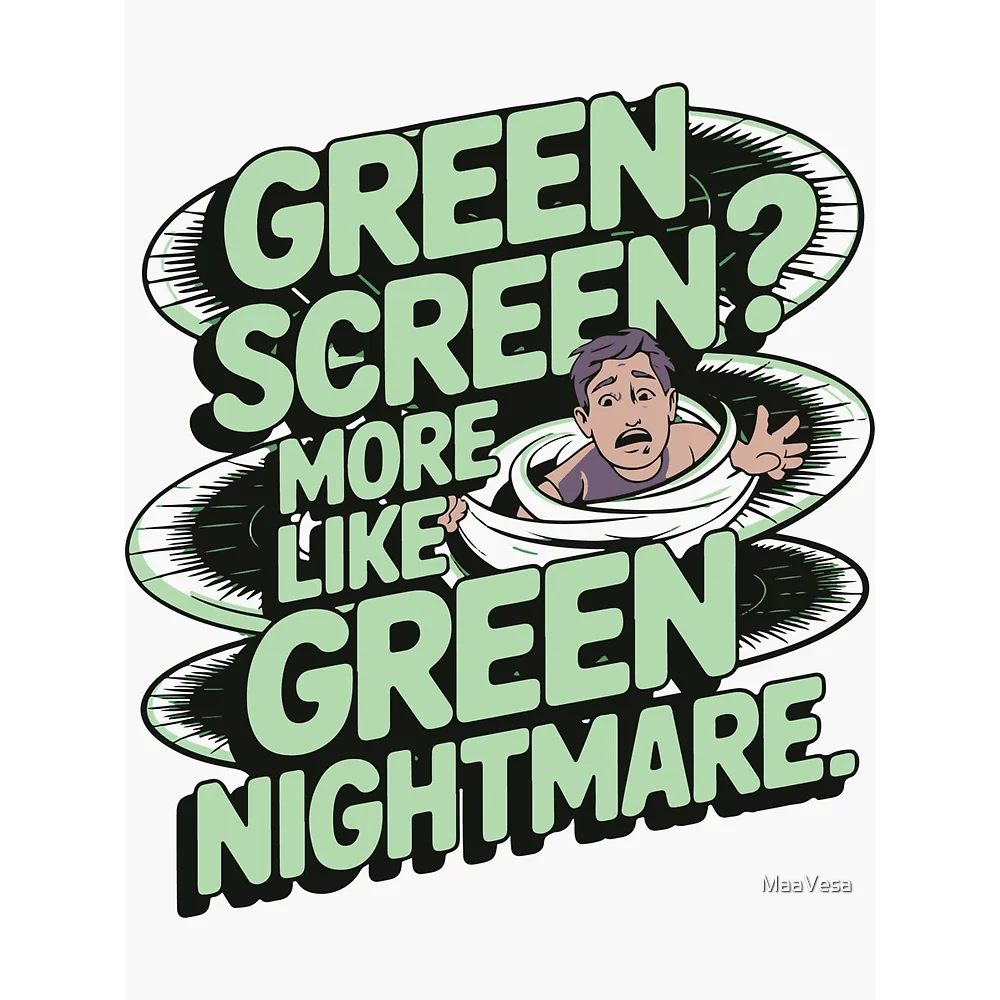 Green screen? More like green nightmare  For the VFX Enthusiasts by MaaVesa
