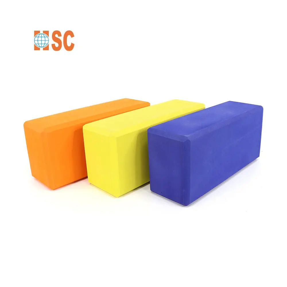 High Density EVA Foam Yoga Pilates Block Brick Fashion Camouflage Color OEM Custom Logo Color Size Density