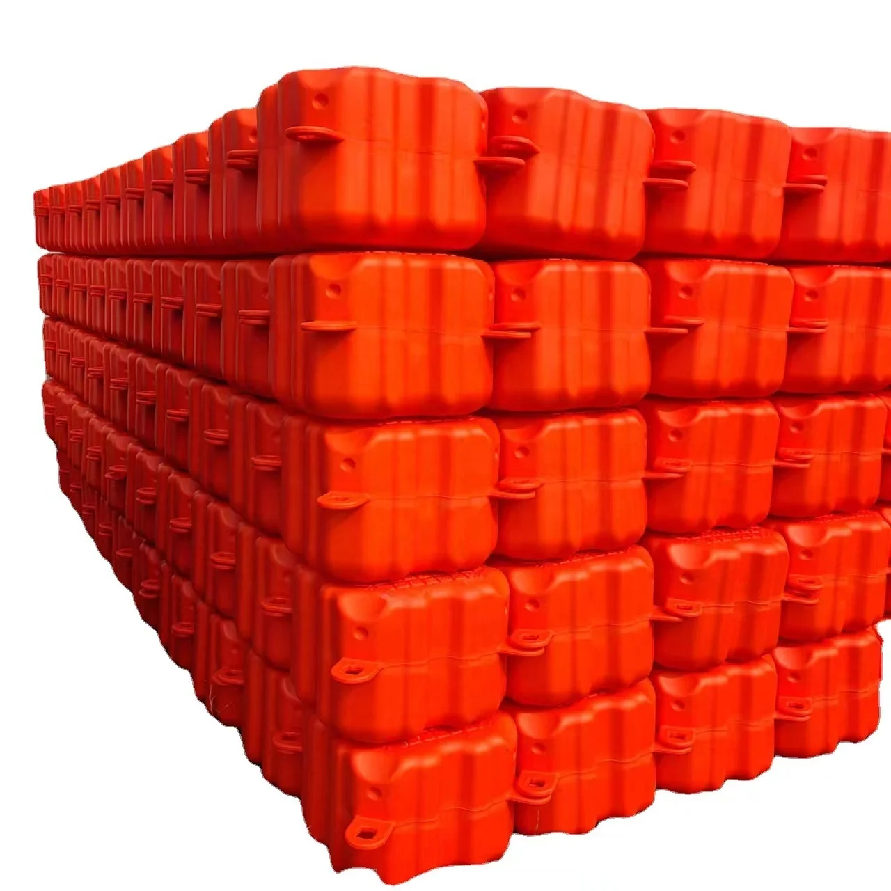 Wholesale plastic concrete modular floating dock cubes jet ski floating dock