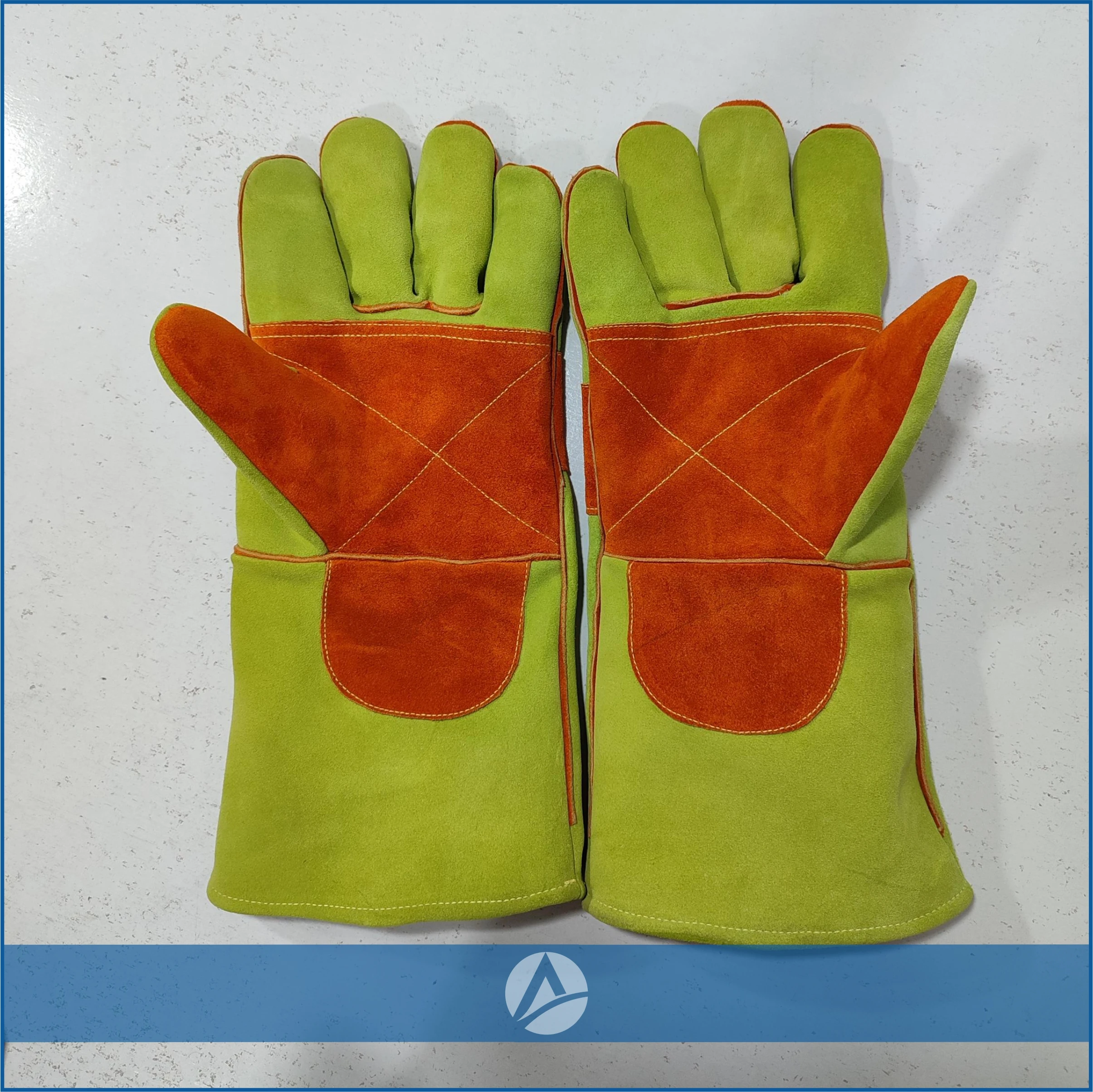 Real Cow Hide Leather Safety Welding Gloves Gas shielding welding NON Slip Welding Gloves For Protection Of Hands