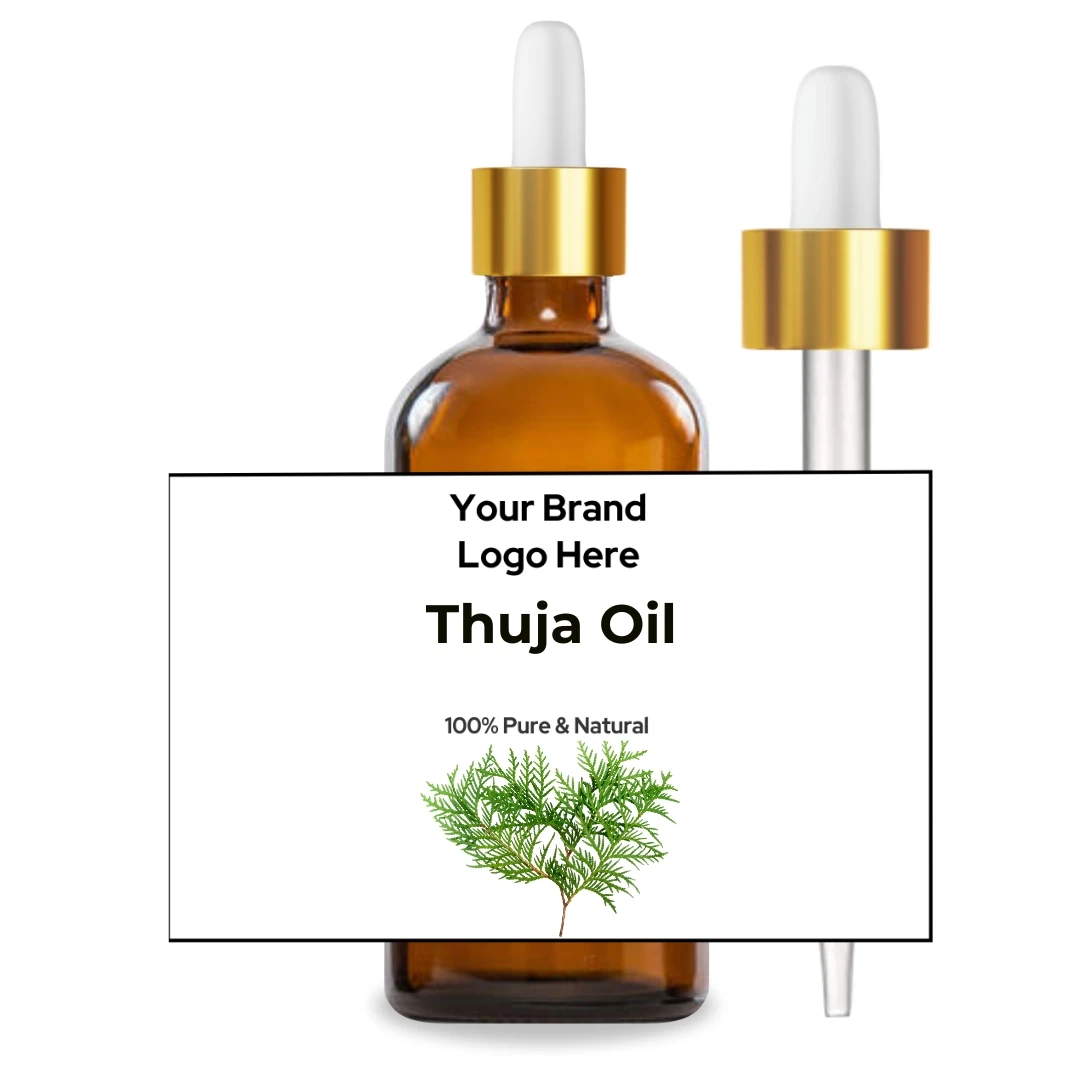 Туя (Thuja occidentalis L.) Премиум частная Этикетка OEM эфирное масло