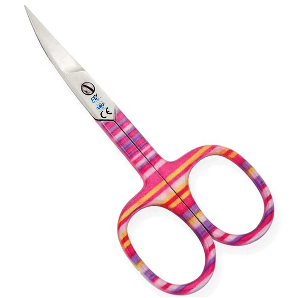 Reasonable Price Pakistan Made German Stainless Steel Nail Scissor Duplex Handle str/cvd / Latest Design Nail Scissor