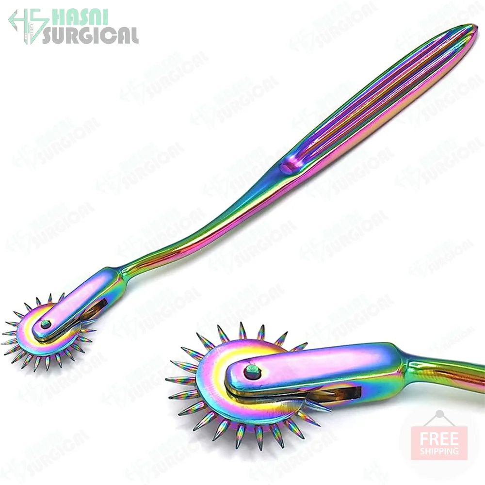Hot Selling Wartenberg Pinwheel Single Head Stainless Steel Neurological Sensory Diagnostics Instruments Most popular Products