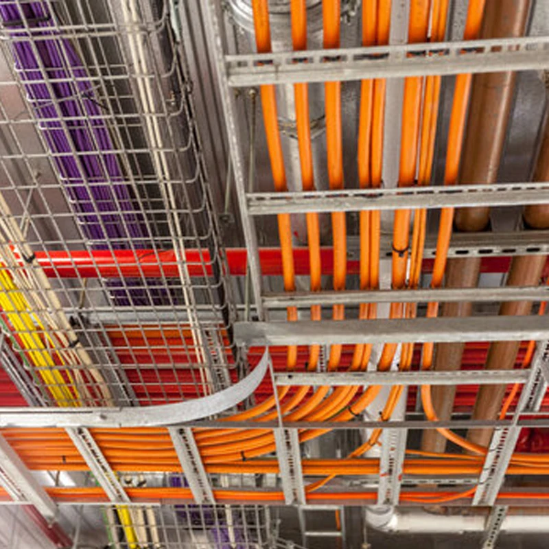 Solar Energy System Cable Tray Manufacturer GI Hot Dipped Galvanized Perforated Cable Trays for Solar Energy