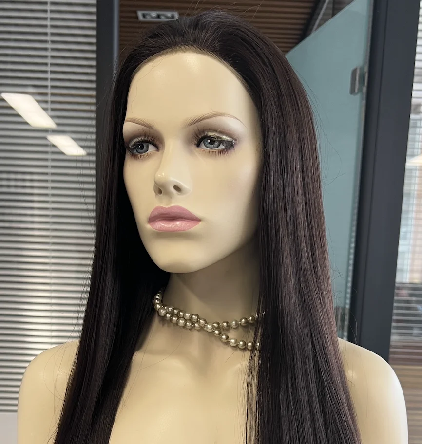 F883 100% Indian hair HONOR WIGS #1B 26inch length in stock fast delivery meidum cap size full hand tied wig NW 120% density