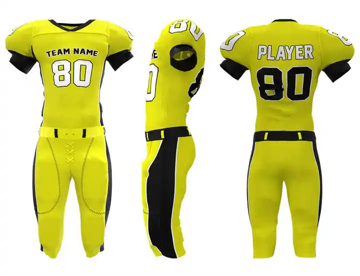 Top Selling Adult Size American Football Uniform Factory Price in Stock Online Sale American Football Uniform for Men