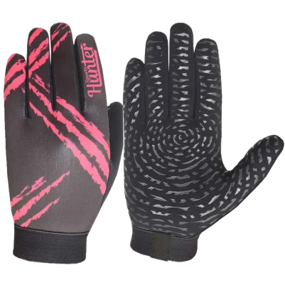 Outdoors Sports Breathable Bicycle Riding Cycling Gloves Sweat Absorbent and Windproof Flexible Print Pattern Bike Gloves