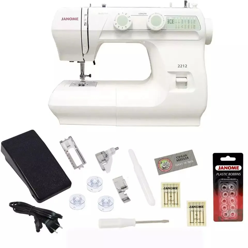 FREESHIPPING Janome 2212 Sewing Machine Includes Exclusive Bonus Bundle