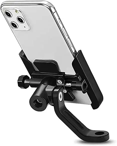 360 Rotation Aluminum Shockproof Waterproof Motorcycle Mobile Phone Holder Bicycle Bracket Support Bike Mount Cell Phone Stand