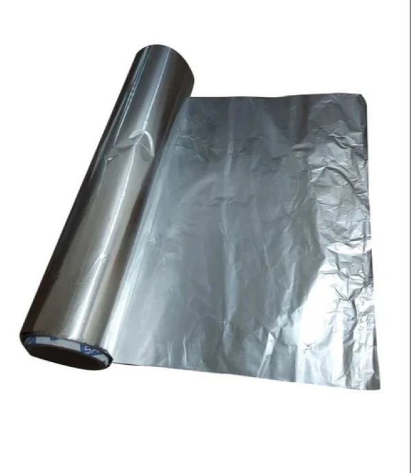 Food Grade Aluminum Foil Roll Heavy Duty Non-stick Aluminum Foil  14 Micron Kitchen Use Aluminum Foil Paper