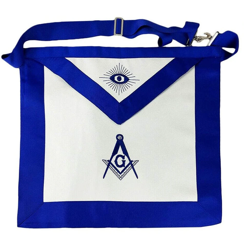 Good Quality Top Design Masonic Apron Masonic Regalia, Aprons, Collars, Cuffs, Jewels, Collarette and Soft Hard Cases