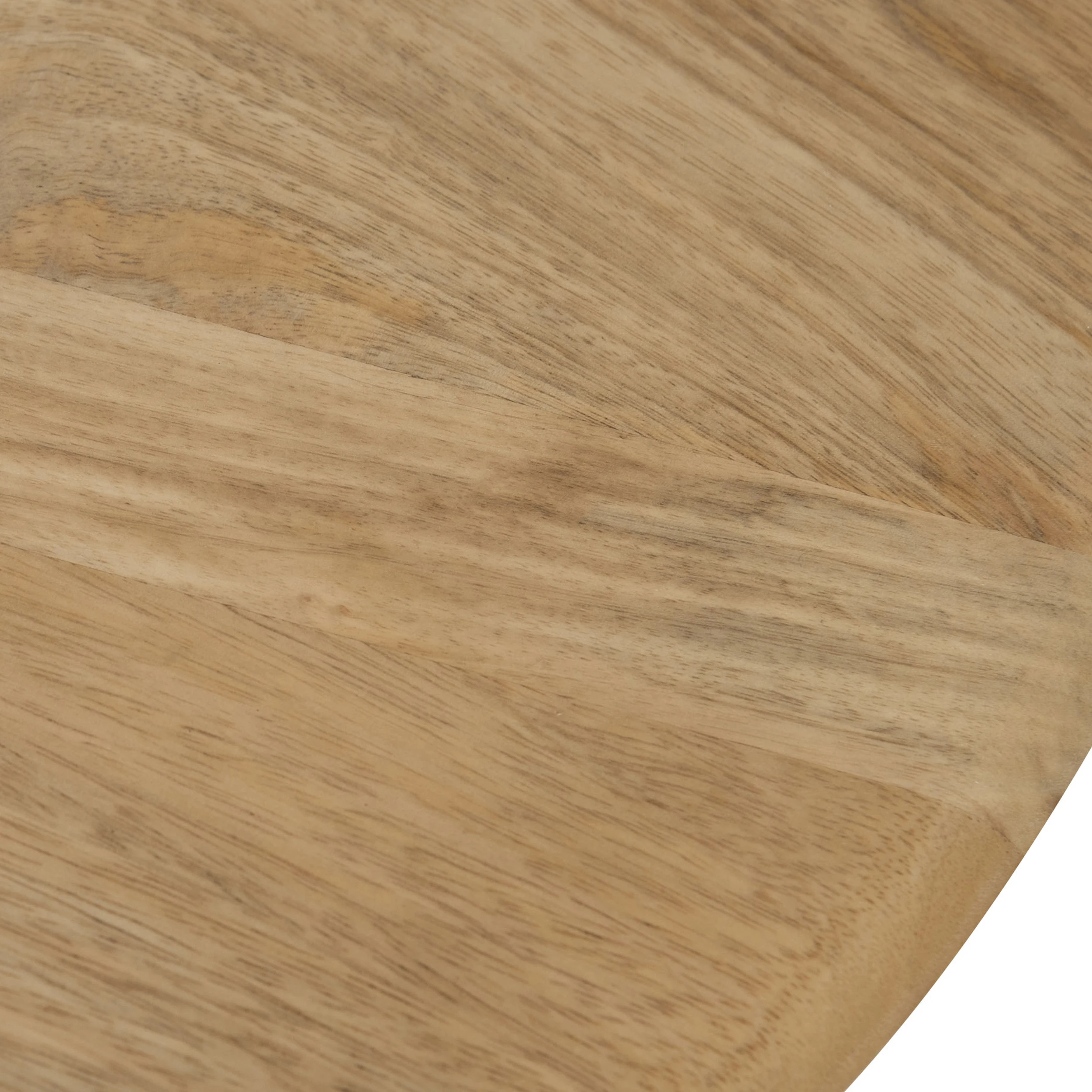 Solid Teak Wood Round Coffee Table Natural Outdoor Furniture - Fila