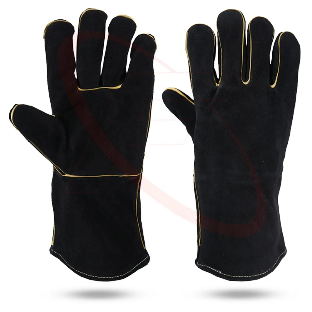 Top Quality Tig Welding Gloves in Premium Goatskin Leather Argon Gloves Hand Protection Gloves for Welders