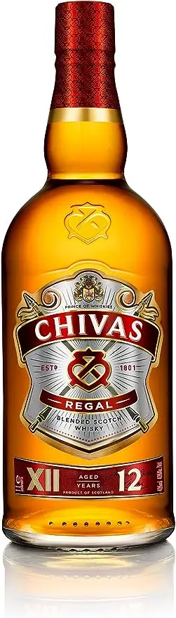 Trio CHIVAS REGAL 12, XV et 18 ans Whisky Ecossais - 40%, 3x70cl