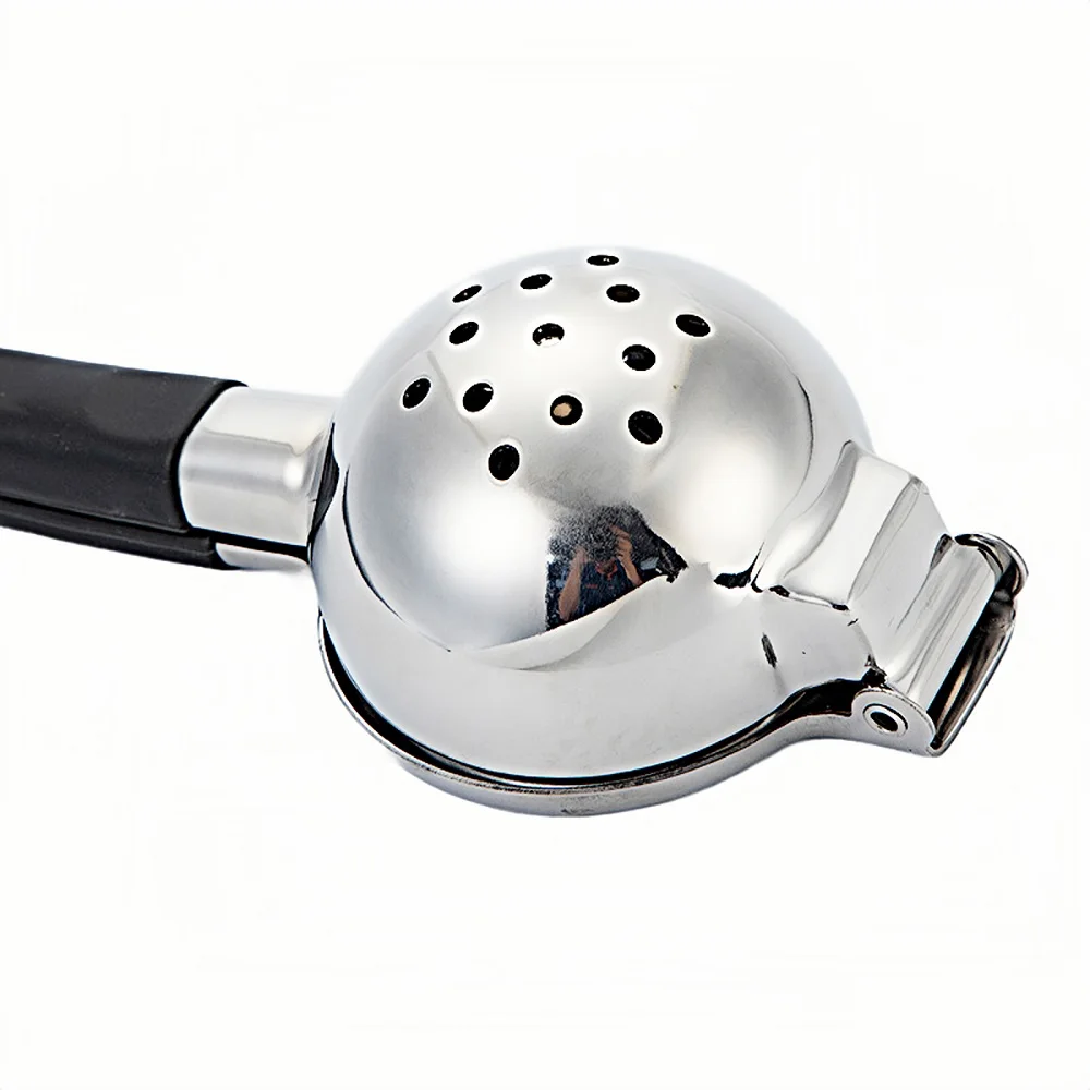 Large Manual Press for Lemons, Oranges, and More - Portable & Easy to Clean - Stainless Steel Lime Squeezer & Juicer