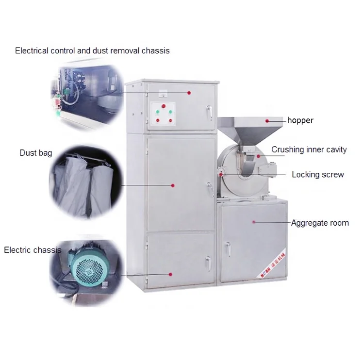 GF-40B peanut and melon seeds high efficiency grinding unit